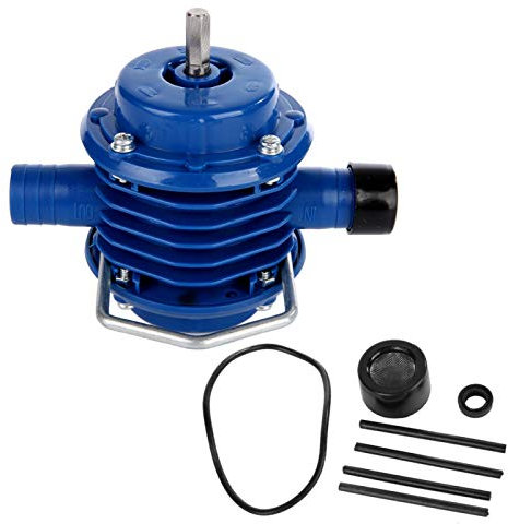 Hand Drill Pump, Mini Self-Priming Engineering Plastics Hand Electric Drill Water Pump Home Garden J137