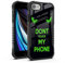 FJyuanqi for iPhone SE 2022/2020 Case Men Women, Dont Touch My Phone Design Heavy Duty Shockproof Hard Plastic Bumper +Soft Silicone Rubber Protective Case for iPhone 7/8/6/6s SE 3rd 2nd