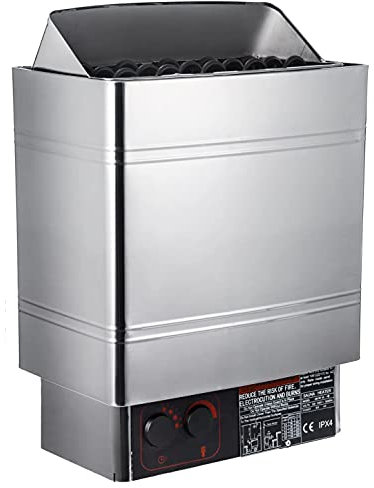 UIGJIOG Sauna Heater, 3KW Secco di Vapore Sauna Heater fornello 220V-380V con Il Controller Interno Elettrico Sauna Stufa Iniziale Hotel Sauna,4.5KW