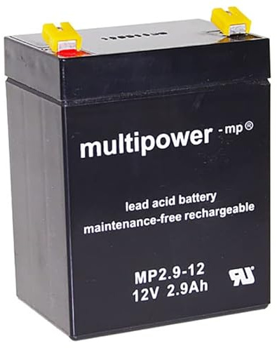 Blei-Akku Multipower MP2.9-12, 12 Volt, 2,9 Ah