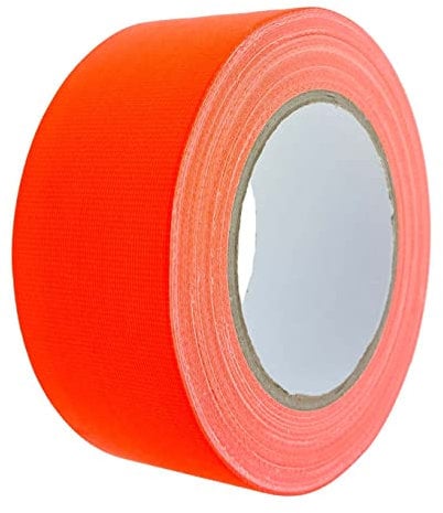 Klebeband 50mm x 25m Gewebeband NEON ORANGE
