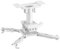 KIMEX - Support vidéoprojecteur - Fixation au Plafond - Hauteur 25cm - Coloris Blanc - 052-3000