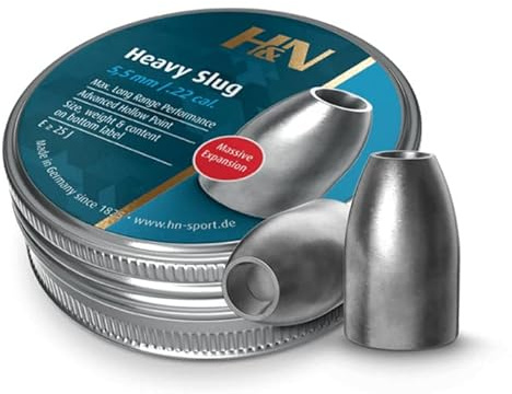 H&N Sport Airgun Slug HP Heavy, .218 Cal., 36 Grains, Hollowpoint, 150ct