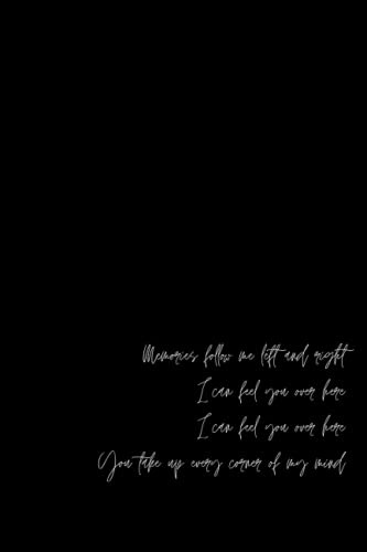 Jungkook Left and Right Inspired Notebook: For the things that take up every corner of your mind