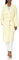 The Drop Damen Noa Trench Coat, Pastellgelb, XS