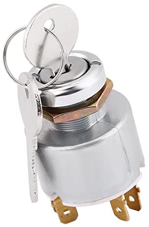 Interruptor de Encendido del Motor Universal para Auto, 12V, 3 Posiciones ON OFF, con 2 Llaves, SPB501