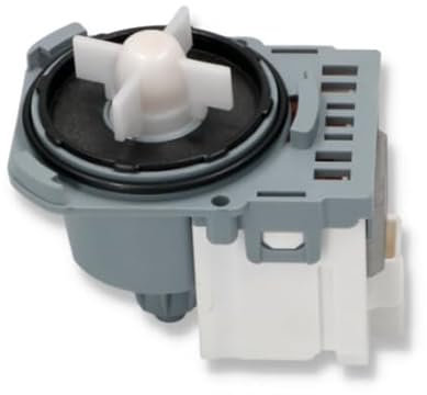 BSSTORE Pompa Scarico Magnetica Lavatrice 40W Compatibile Con Vari Marchi E Modelli Equivalente A 50271933009