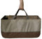 Lyirfan Bolsa de transporte de leña duradera, bolsa de transporte de leña de gran capacidad, para transporte de leña