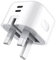 45W USB C Charger For Samsung A56/A36/A26/S25/S25 Plus/S25 Ultra/S24 FE/S25 Edge Dual PD Type C Port Turbo Power Adapter with Rapid Charging GaN Technology Quick Charge 3.0 Foldable Travel Adapter