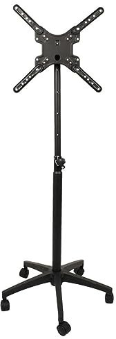 Swivel TV Stand Table TV Stand for 14-50 Monitors Height Adjustable Cable Management Maximum Weight 30kg