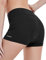 INBIKE Radlerhose Damen Gepolstert Sitzpolster Kurz Sommer Sport Fahrradunterhose Radunterhose Unterwäsche Fahrrad Hose Rennrad Radsport Schwarz M