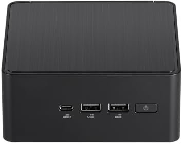 NUC 14 Pro NUC14RVHU7 Revel Canyon Mini PC Desktop Kit HTPC 14th Gen. Processore Intel Core Ultra 7 155H, Intel Arc GPU, Barebone System, NO RAM, SSD, OS