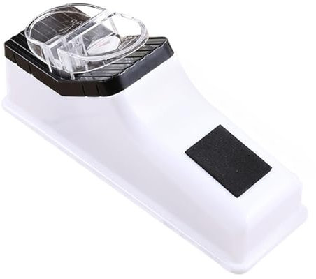 Electric Knife Sharpener USB Scissor Sharpener Portable Kitchen Knife Sharpener Grinder 5 Seconds for Quick Sharpening Polishing with Protective Cover for Restaurant Home Kitchen Accessories.