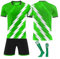 Sale Angebote Kleid Sexy Personalisierte Customized Fußballtrikots Individuelles Football Mit Eigenem Namen Mit Namen Und Nummer Trikot Herren Zweiteiler Sommer Baseball Shirt (Green, 13 Jahre)