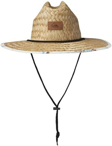 Quiksilver - Chapeau imprimé Pierside pour homme, Bleu paradisiaque, S/M