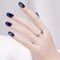 Semi Cured Gel Nail Strips, 22 Pcs Self-Adhesive Nail Wraps, Durable Gel Stickers, DIY Manicure Kit, Long-Lasting Salon Look, Easy Application with UV/LED Lamp, Glossy Finish (Blue Cat Eye)