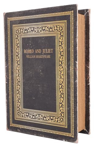 Fake Book Box, Wooden Antique Book Decorations Vintage Book Storage Box Hollow Book Book Safe Book Shaped Trinket Keepsake Storage Boxes Memory Book Box for Women Man Home Decor