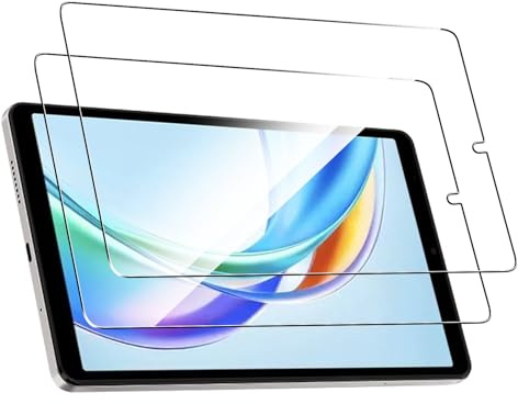 Natbok 2 Pack Tempered Glass for Honor Pad X7 8,7 Inch Screen Protector,9H Hardness,Ultra Resistant,Anti-Fingerprints,No Bubbles,HD-Clear,Full Coverage Honor Pad X7 Tablet Film