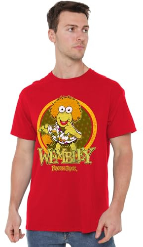 Jim Henson - Fraggle Rock Fraggle Rock Wembley Circle Unisex T Shirt, Red