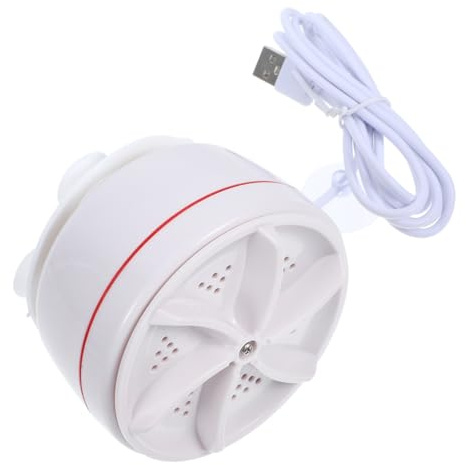 Operitacx Mini Machine à Laver Portable à Technologie à Ondes Compacte Pour Voyage Légère Et Pratique Pour Chaussettes Et Sous-vêtements
