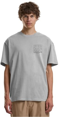 Mister Tee Herren T-Shirt, Leichtasphalt, L