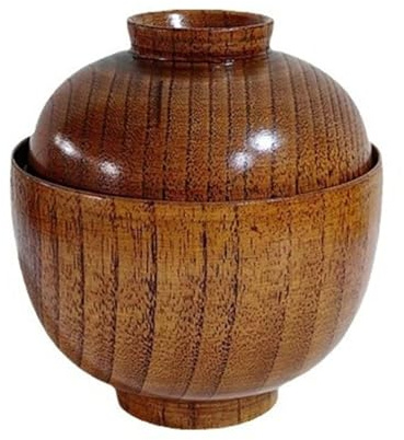 DUMRALBQE Wooden Bowl Wooden Serving Snack Weaning Bowl for Kitchen Tableware
