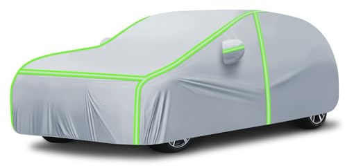 Regendichte Autoplane für BMW X2 2024 Vollständige Autoschutzhülle,staubfest,Kratzfest und UV-beständig,ganzjährig geeignet für PKW/SUV, Außenfahrzeug-Schutzabdeckung