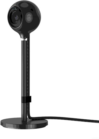 1080P HD Webcam für Switch 2, USB-C Kamera mit verstellbarem Ständer, Anti-Rutsch-Basis, 2MP Video-Streaming-Kamera für Tablet und TV-Modus, Schwarz