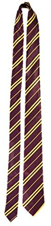 HENBRANDT Wizard School Red and Gold Fancy Dress Tie