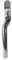 The Venetian Slimline Fenstergriff in poliertem Chrom, flaches Design, kann hinter Jalousien verwendet werden