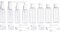 ShaniTech 20 Pcs Leak Proof Refillable Air Travel Containers Bottle for Liquid Cosmetic Toiletries Clear Airport Security TSA Air Flights Approved