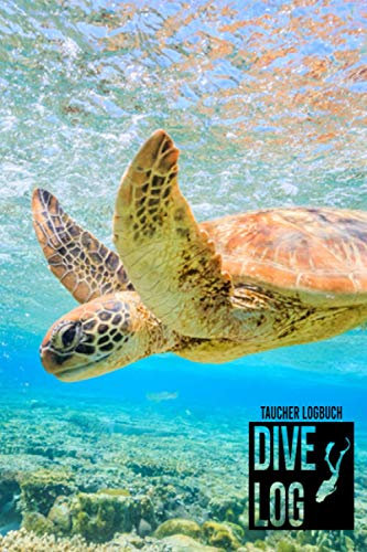 Dive Log: Logbuch für Taucher | A5 Format | 120 Tauchgänge | Geschenkidee | Gerätetauchen