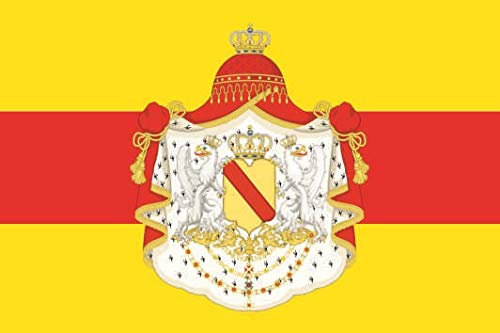 U24 Aufkleber Großherzogtum Baden Prachtwappen Flagge Fahne 8 x 5 cm Autoaufkleber Sticker