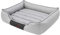 Hobbydog Comfort, Hundebett,Schlafplatz,Hundesofa (XL (85 x 65cm), Asche ökoleinen)