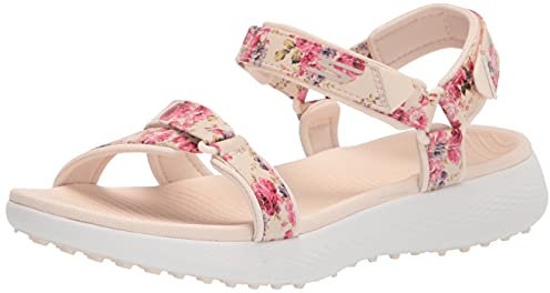 Skechers 600 Golf-Sandalen Ohne Spikes, Zapatos Mujer, Natural Multicolor, 39 EU