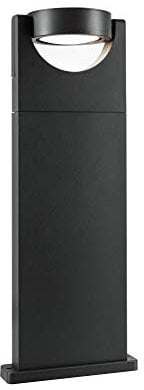 Paulmann Outdoor Pollerleuchte Swivea, Anthrazit, IP44, 8W, 460 lm, 3000 K, beweglicher Lichtkopf