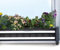 Blumenkasten Halterung für die Fensterbank: masu ERWEITERUNGSSET zur Verlängerung eines masu BASISSET, Balkonkasten Halterung, Austia-Edition (Erweiterungsset: ohne Dekorelemente, Anthrazit)