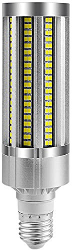 Bulbright Ampoule LED maïs 60W, 500W Équivalent Ampoules, 7200Lumen ultra-lumineux E27/E40, 6000K Blanc Froid, pour Entrepôt Atelier Garage (6000K Blanc Froid)