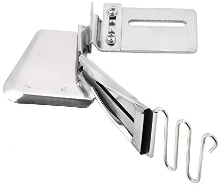Accesorio de Máquina de Coser Industrial Carpeta de Encuadernación con Dobladillo Carpeta de Fijación de Encuadernación, Carpeta de Polarización en ángulo Recto para Máquina de Pespunte, Encuadernació