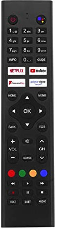 121AV Replacement Voice Remote Control Compatible with Cello 4K OLED Smart TV C4320G C5020G C5020G4K ZG0234 ZK4-G0205 C2420G C3220G C4020G C5020G4K/ZK4G0205 C6520RTS4K