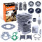 Mtanlo Piston Cylindre 39mm Pour Husqvarna 235 236 240 Tronçonneuse, Joints De Bougie D'allumage, Kit De Piston Cylindrique, Roulement De Manivelle, Joint D'huile, Roulement à Aiguilles