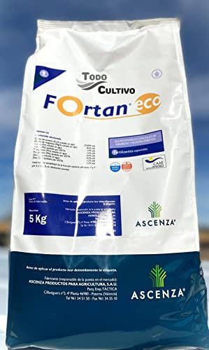 Abono foliar potasico ecologico. 5kg. Potasa sólida quelada con magnesio y oligoelementos. Fortan Eco