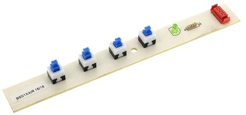 Teclado de 4 teclas para campana extractora
