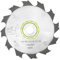 496305 Kettensägeblatt für TS 55, TSC 55, TS 60, ATF 55 E, HK 55, HKC 55 festool Kettensäge, Tauchsäge, 160 mm, 2,2 mm, 20 mm, 12T, ATB festool Schienenführungsschienenzubehör Kreuzschnitt