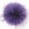 Cozylkx 15cm Große Kunstfell Pompons Mit Druckknopf, Abnehmbare, Flauschige, Runde Pompons Für Gestrickte Beanie-Mützen, Handtaschen, Schlüsselanhänger