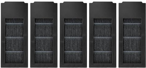 (5 Stück) X2 Omni Saugroboter RErsatz-HEPA-Filter Kompatibel mit ECOVACS DEEBOT X2 Omni/ X2 Pro/ X2 Roboter-Staubsauger, HEPA Filter Zubehörset 5 Stück