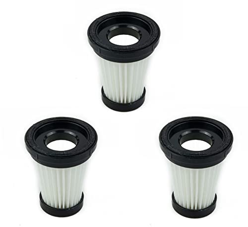 3 Stück Filter/passend für Genius Invictus One DC Handstaubsauger, waschbar, kabellos, Ersatzteile, Zubehör (Farbe: 3 Stück)