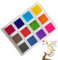 Holdes Kit de peinture au doigt amusant pour, 24 couleurs, peinture d'art amusante pour garçons et filles, cadeau d'anniversaire pour