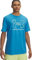 Under Armour Herren UA Foundation Kurzarm-Oberteil, Ether Blue/Sonic Yellow/Stream, S