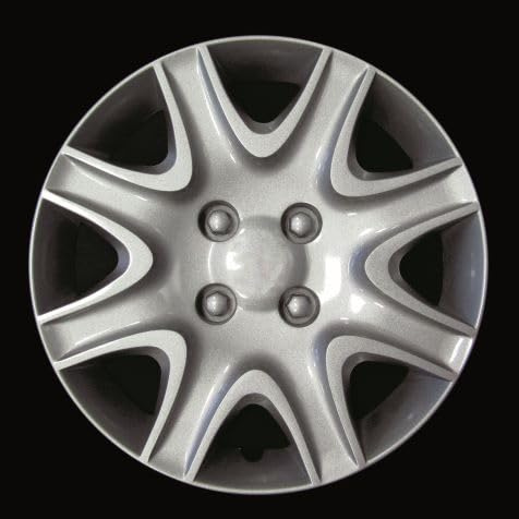 Kit mit 4 Radkappen, kompatibel mit Peugeot 308/207 – Durchmesser 15 Zoll